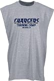 San Diego Chargers Gray Trenches Training Camp Sleeveless Tee