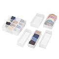 6 Piece Drawer Organizer Combo Pack