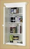 Four Shelf Cabinet with Door-Ground Shipping Only