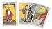 The world`s most popular tarot deck! This classic deck has long been a favorite of tarot enthusiasts. 2 3/4" by 4 3/4".