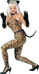 Sexy Vinyl Cat Costume Accessory Kit - One Size