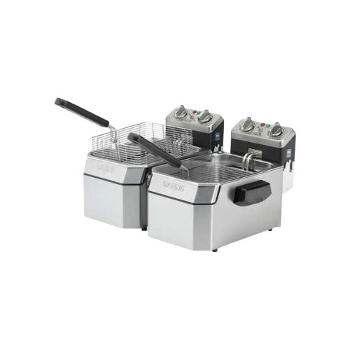 Waring Countertop Dual Commercial Deep Fryer