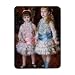 Pink and Blue or, The Cahen d'Anvers Girls, 1881 (oil on canvas) by Pierre Auguste Renoir - iPad Cover (Protective Sleeve) - Art247 - IPads 1 And 2