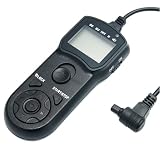 TR-A Timer Remote Control Shutter for Canon EOS-1V/1VHS, EOS-3, EOS-D2000, D30, D60, 1D, 1Ds, EOS-1D Mark II,III, EOS-1Ds Mark II,III, EOS-10D, 20D, 30D,40D, 50D, 5D, 5D Mark II, 7D fully compatible with Canon TC80N3