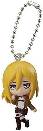 Bandai Attack On Titan Figure Swing Keychain Part 2~Krista Lenz by Shogakukkan
