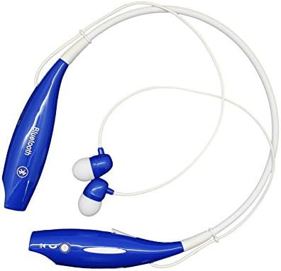 Bluetooth Headphones Headset Wireless Bluetooth V4.0+EDR HV-800 Neckband Sport Stereo Universal Headset Headphone for Iphone iPad Samsung (BLUE)