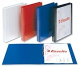 Leitz 49705 Ringbuch Präsentation, mit Taschen, A4, PP, 4 Ringe, 50 mm, weiss