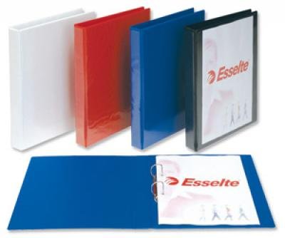 Leitz 49705 Ringbuch Pr�sentation, mit Taschen, A4, PP, 4 Ringe, 50 mm, weiss