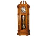 Oak Finish GRANDFATHER CLOCK #AC 011410