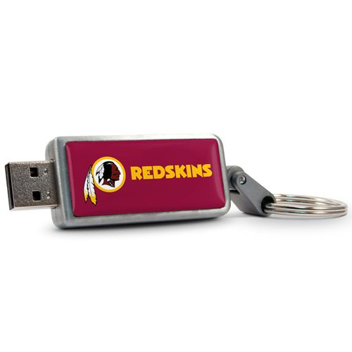 Centon Washington Redskins Edition NFL DataStick Keychain V2 4 GB USB 2.0 Flash Drive