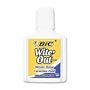 BICWOFWB12WE - Wite Out Water-Based Low-Odor Correction Fluid