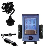 PalmOne Zire 31 Auto Cup Holder with Car Charger - Uses Gomadic TipExchange