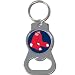 Boston Red Sox Blue Bottle Opener Keychain