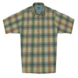 Cotton Reel Utility Big & Tall Linen and Cotton Plaid Sport Shirt