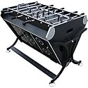 Deluxe 7 in 1 Rotating Game Table Black and Silver