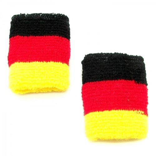 WM EM Fanartikel Hut Schal Armband Fingernägel Wimpern Socken Fussball Deutschland Brasilien, Modell:Armbänder
