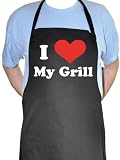 Produkt-Bild: Stylo-BBQ-Wear I love my Grill Grillsch&uuml;rze FN_294 schwarz
