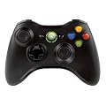 Microsoft Xbox 360 - Mando In�lambrico, Color Negro