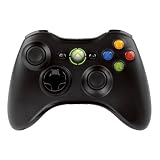 Manette sans fil noire pour Xbox 360par Microsoft Software