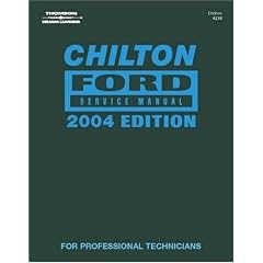 Chilton Ford Service Manual - Annual Edition (Chilton Ford Mechanical Service Manual)