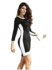 Sexy Long Sleeves Cocktail Checkered Print Club Dress/Evening Dress/Party Dress/Mini Dress 