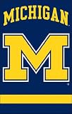 Michigan Wolverines M 2-Sided Applique Banner Flag