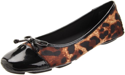Mootsies Tootsies Women's Angelite Ballet Flat,Leopard,8 M US