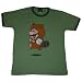NINTENDO "MARIO TANUKI SUIT" GREEN RINGER LICENSED TEE