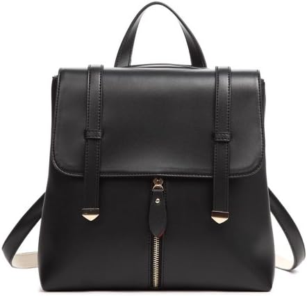 Coofit® Retro Vintage Style College Style Multi-purpose Schoolbag (Black)