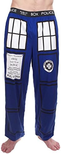 Doctor Who TARDIS Royal Blue Lounge Pants (Adult XX-Large)