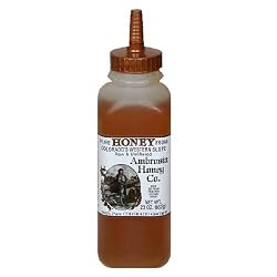 Ambrosia Pure Honey From Colorado's Western Slope, 23-Ounce Bottles (Pack of 4)