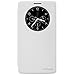 LG G Stylo Case - 3C-Aone Sparkle Quick Window Smart Wake up / Sleep Pu Leather Cover Hard Plastic Case Shell for LG G Stylo H631 MS631 LS770 | LG G4 Stylus(NOT Compatible for LG G4) (White)
