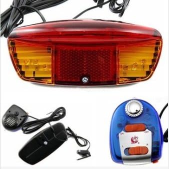 Multifunctional Bike Bicycle Tail Turn Brake LED Light Electric Horn