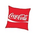 Herding 559023003 Deko Kissen Coca Cola "Schriftzug" / 40 x 40 cm