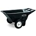Rubbermaid Commercial 5640 Low Wheel HDPE Dump Truck, Black, 300 lbs Load Capacity, 28-1/4" Height, 58" Length x 33-3/4" Width