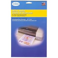 Decal Papier Klar (6) 139x215 mm