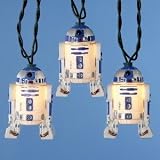 Kurt S. Adler 10-Light Star Wars R2D2 Light Set
