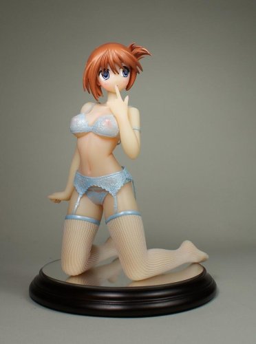 トゥーハート2 小牧愛佳 下着&エプロンVer. Pastel Blue 通常版 (1/6スケールポリストーン塗装済み完成品)