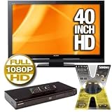 41jZfO%2BXZFL. SL160  Sony Bravia II KDL40V5100 40 LCD HDTV and Sony BDP S360 Blu Ray Disc Player and Ultra 500HI 6FT HDMI Bundle