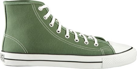 Ethletic Classic High-Top Sneakers,Olive Green,EU 42 M
