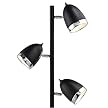 Track Tree Floor Lamp with 3 Metal Shades - Steel