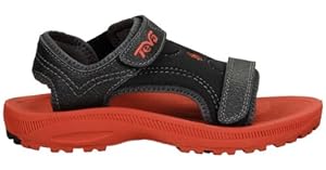 Teva Psyclone 3 C Water Shoe (Toddler/Little Kid),Black/Red,8 M US Toddler