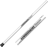 Warrior Krypto Pro Diamond Mens Attack Lacrosse Shaft - Chrome