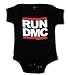 Toddler and Infant RUN DMC One Piece Baby Suit in Black