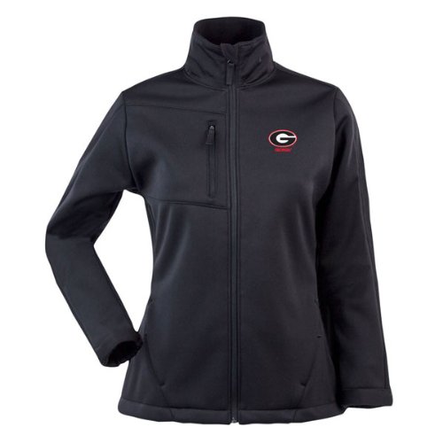 Georgia Bulldogs Women's Black Soft Shell Bonded Jacket
