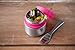 LunchBots Rounds Leak Proof Stainless Steel Food Containers Set of 2, 8 ounce, Pink