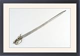Framed Prints of Russian S-bar hilted sword from National Maritime Museum