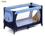 Hauck 603338 - Reisebett Dream`n Play Plus Pooh Family blue