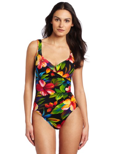 Miraclesuit Womens Rainbow Brights Piece Swimsuit