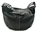 AUTHENTIC COACH SOHO LARGE BLACK LEATHER HOBO 10907